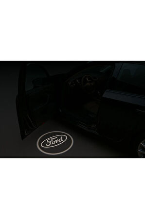 Ford Kapı Altı Logo Kapı Altı Led Mesafe Sensörlü Pilli Yapıştırmalı Yeni Nesil