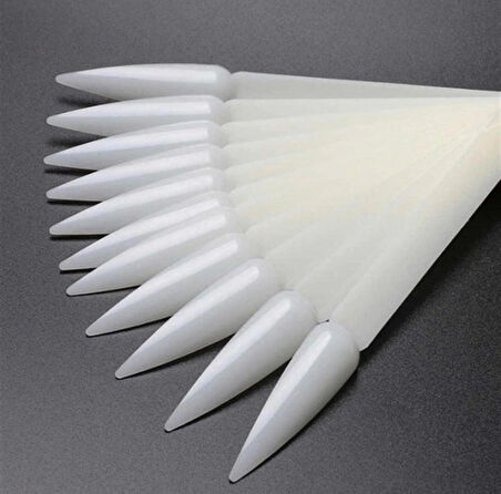 Anıl Tıps Kartela 50 Adet Stilleto Uzun 