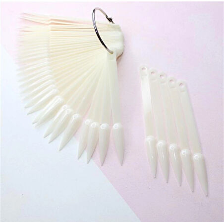 Anıl Tıps Kartela 50 Adet Stilleto Uzun 