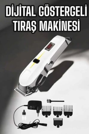 Tıraş Makinesi Uzun Ömürlü Batarya, Keskin Bıçaklar Ve Profesyonel