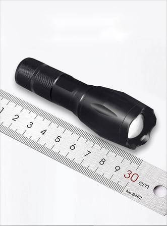 Gold Orion Km-108 T6 Led Şarjlı El Feneri 5 Modlu 200 Metre Işık Mesafesi