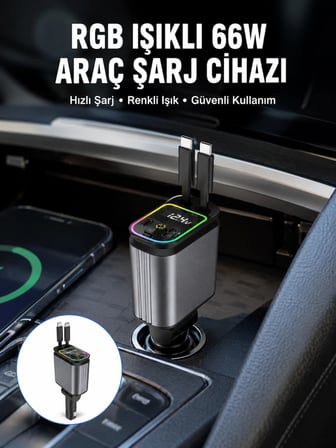 Toyota, Honda, Nissan, Hyundai Araçlar İçin Çoklu Port Araç Şarj Cihazı Yeni Nesil