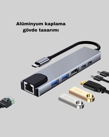 Dönüştürücü Hub – Kompakt, Dayanıklı Ve Yüksek Hızlı Bağlantı