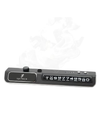 Araç İçi Led Park Telefon Numarası Göstergesi Ön Cam Uyumlu 2 Koku Hediyeli
