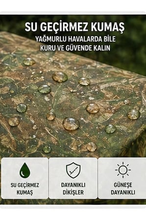 Otomatik Kabin Giyinme Çadırı 120x120x190 Cm Üst Havalandırma Yan Pencereli Duş & Wc Çadırı