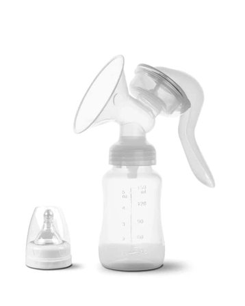 Manuel Göğüs Pompası Masaj Özellikli Bpa İçermez Taşınabilir 180 Ml