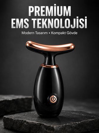 Kırışıklık Karşıtı Ultrasonik Titreşimli Yüz Masaj Aleti Yeni Nesil