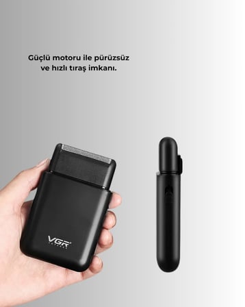 Ultra İnce Elektrikli Tıraş Makinesi | Usb Şarjlı Ve Su Geçirmez