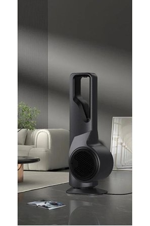 Turbo Smart Akıllı Fan Led Ekranlı Kumandalı 90° Hareketli Serinletici Soğutucu Kule Tipi Vantilatör