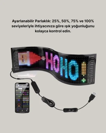 Rgb Led Panel Renkli Işık Efektli Dekoratif Aydınlatma