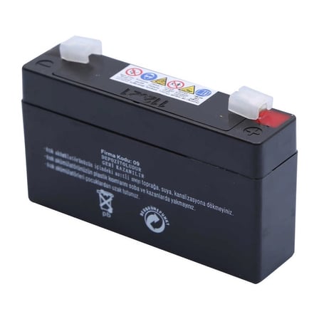 Atex Ax6-1.3 6v 1.3ah Akü