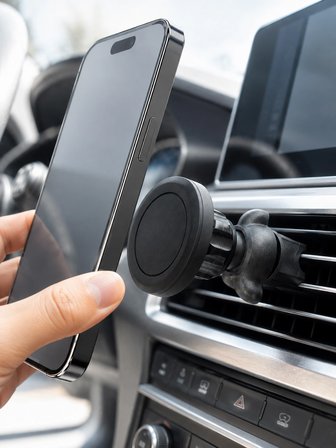Mıknatıslı Araç İçi Telefon Tutucu Havalandırma Izgarası Telefon Standı