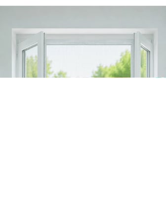 Pencere Ve Balkon İçin Çift Kanatlı Sinek Koruma Sinekliği