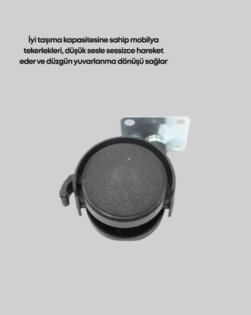 Kilitli 4cm Ayak Tekli