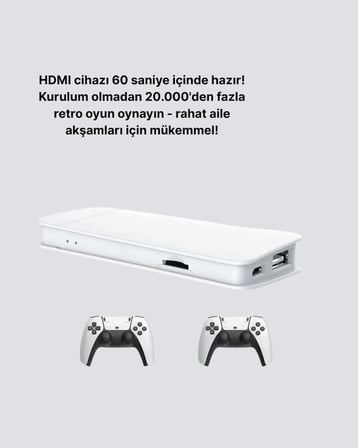 3d Ve 4k Görüntü Kaliteli Çok Lu Retro Oyun Konsolu