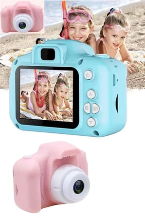 Dijital Fotoğraf Makinesi Çocuk Mini 1080p Hd Kaliteli Renkli