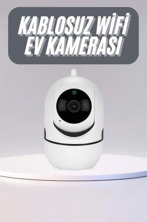 360° Full Hd Akıllı Kamera Hareket Sensörlü Wifi Kamera Çocuk Güvenlik Kamerası