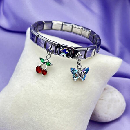 İtalyan Çelik Charm Bileklik