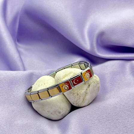 İtalyan Çelik Charm Bileklik