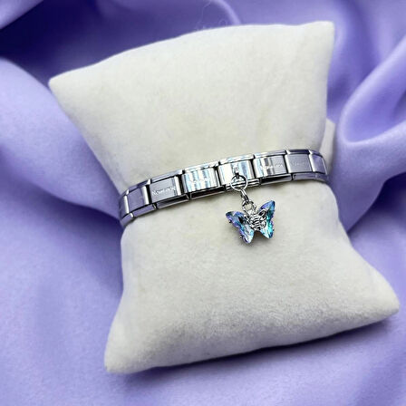 İtalyan Çelik Charm Bileklik