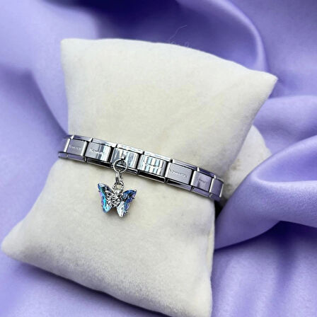 İtalyan Çelik Charm Bileklik