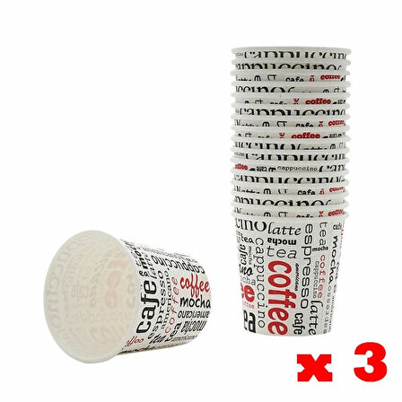 Karton Bardak 4 Oz 50'li Paket
