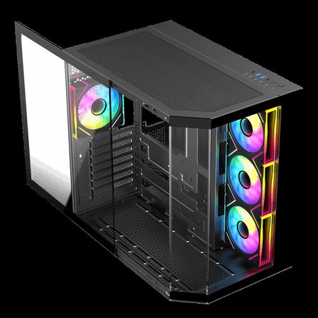 Eternal Power VORTEX CORE Ryzen 5 7500F RTX 4060 16GB DDR5 1TB M.2 B650M WIFI 650W 360mm Gaming PC