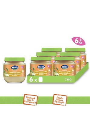 Hero Baby Gourmet Karışık Sebzeli Kavanoz Mama 120g x6
