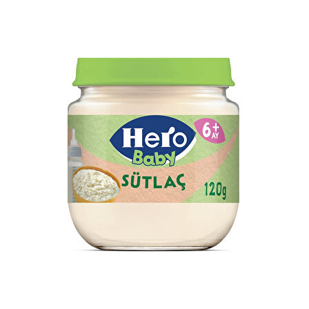 Hero Baby Sütlaç Kavanoz Mama 120g x12