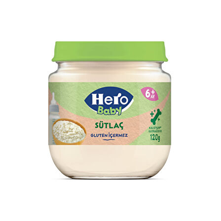 Hero Baby Sütlaç Kavanoz Mama 120g x12