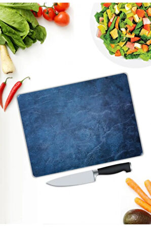 Mermer Desen Cam Kesme Tablası | Hediyelik, Dekoratif, Ofis, Mutfak