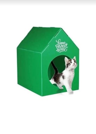 Kedi köpek evi yuvası kulübesi