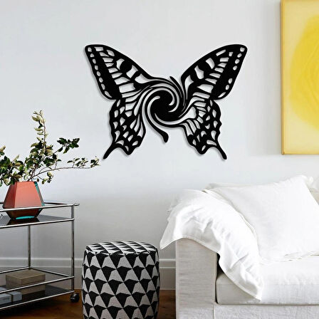 Kelebek modern Ahşap dekor tablo 