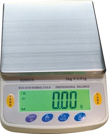 Diamond Dijital Göstergeli Profesyonel Hassas Terazi Nvz-1978 (5 Kg-0.01)