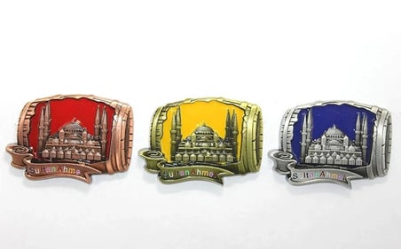 Özel Üretim Hediyelik Hatıra Turistik Dekoratif Sultanhmet Yöresel Sultanahmet Magnet Alk2194