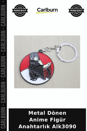Özel Üretim Aksesuar Hediye Metal Dönen Anime Figür Anahtarlık Alk3090