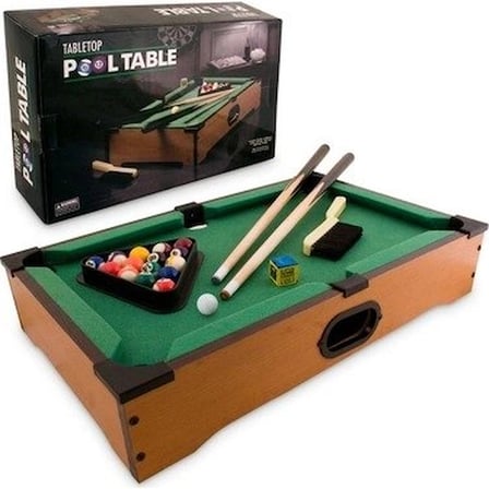 Özel Üretim Hediye Eğlenceli Masaüstü Salon Oyun Hobi Ahşap Bilardo Oyunu Alk3127