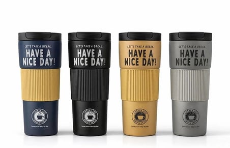 Have A Nice Day Termos Mug Pratik Kap Arkadaşa Hediye Sporcu Matarası