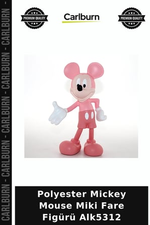 Özel Üretim Dekoratif Figür Masaüstü Hediye Salon Polyester Mickey Mouse Miki Fare Figürü Alk5312