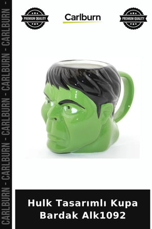 Özel Üretim Hediye Dekoratif Hulk Tasarımlı Kupa Bardak Alk1092