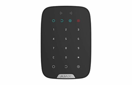 AJAX KeyPad Plus Kablosuz Şifreli ve Kartlı Keypad Siyah