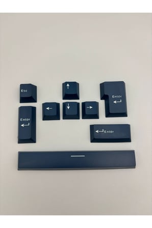 9 Tuş Keycaps PBT Tuş Takımı Mekanik Klavye Oyuncu Klavyesi Klavye Aksesuar