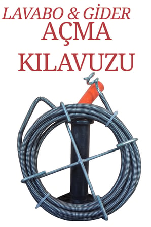 5 Metre Gider Açma Kılavuzu Pissu Kanal Açma Spirali Tuvalet Açma Teli 5M Lavabo Gider Temizleyici