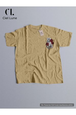 Unisex King And Rose Özel Tasarım - Oversize T-Shirt