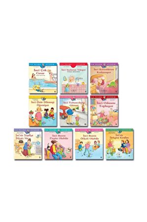 Iş Bankası 1. Sınıf Ilk Okuma Kitaplarım Inci Serisi 10 Kitap Set