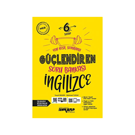 Ankara Yayıncılık 2024 Güncel 6.Sınıf Tüm Dersler Güçlendiren Soru Bankası Nesil Gelişmiş Soru Bankası Seti