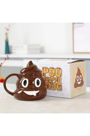 Poo Temalı Kupa Bardak