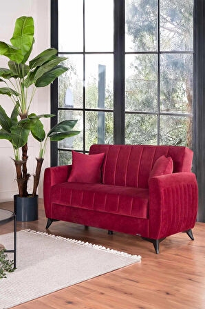Linda Koltuk Takımı 3 2 B Bordo
