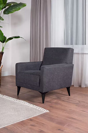 Linda Koltuk Takımı 3 3 B Antrasit