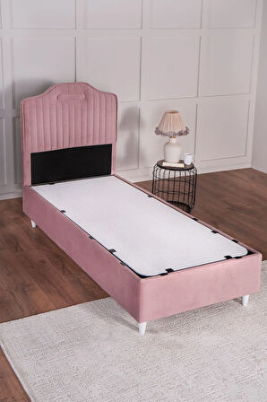 Royal Lux Sandıklı Baza Başlık Seti PEMBE (YATAK DAHİL DEĞİLDİR)
